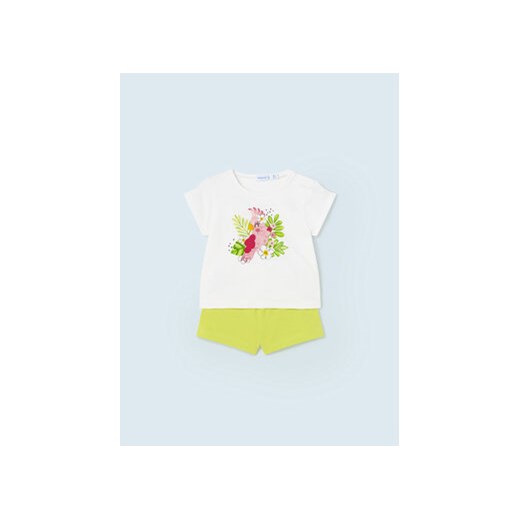 Mayoral Komplet t-shirt i spodenki 1276 Kolorowy Regular Fit ze sklepu MODIVO w kategorii Komplety niemowlęce - zdjęcie 168559933