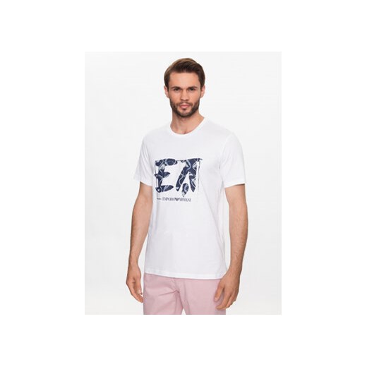 Emporio Armani Underwear T-Shirt 211818 3R468 98210 Biały Regular Fit ze sklepu MODIVO w kategorii T-shirty męskie - zdjęcie 168560034