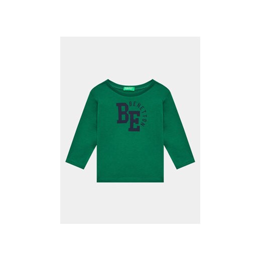 United Colors Of Benetton Bluzka 3096G10A6 Zielony Regular Fit ze sklepu MODIVO w kategorii T-shirty chłopięce - zdjęcie 168560122