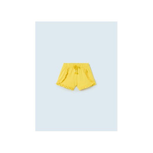 Mayoral Szorty materiałowe 603 Żółty ze sklepu MODIVO w kategorii Spodenki niemowlęce - zdjęcie 168560142