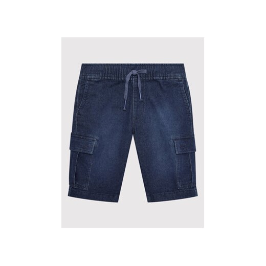 Pepe Jeans Szorty jeansowe GYMDIGO Chase PB800689 Granatowy Relaxed Fit Pepe Jeans 12Y MODIVO