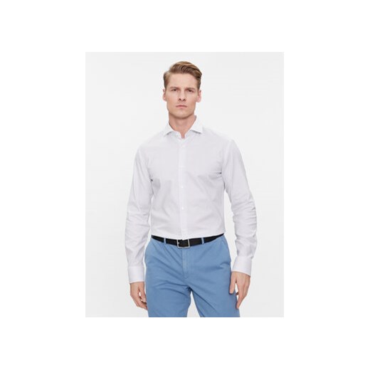Boss Koszula H-HANK-spread 50508759 Biały Slim Fit ze sklepu MODIVO w kategorii Koszule męskie - zdjęcie 168560663