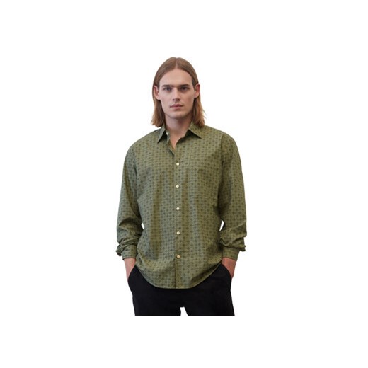 Marc O'Polo Koszula 322725042090 Zielony Regular Fit ze sklepu MODIVO w kategorii Koszule męskie - zdjęcie 168560730