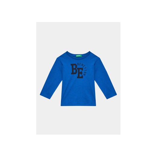 United Colors Of Benetton Bluzka 3096G10A6 Niebieski Regular Fit ze sklepu MODIVO w kategorii T-shirty chłopięce - zdjęcie 168560790
