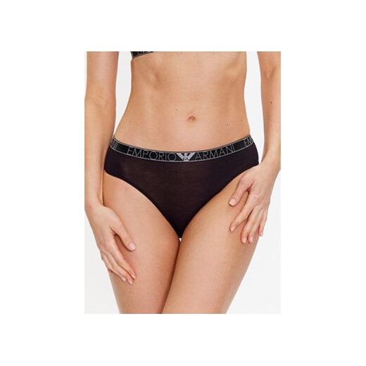 Emporio Armani Underwear Figi brazylijskie 162525 3R221 00020 Czarny ze sklepu MODIVO w kategorii Majtki damskie - zdjęcie 168560993