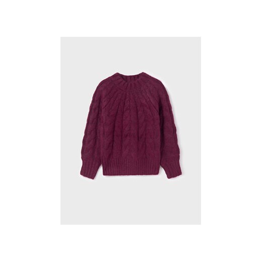 Mayoral Sweter 7.307 Fioletowy Regular Fit ze sklepu MODIVO w kategorii Swetry dziewczęce - zdjęcie 168561040