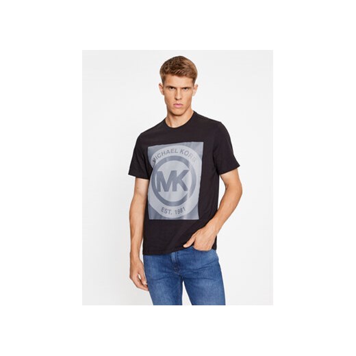 Michael Kors T-Shirt 6F36G10091 Czarny Regular Fit ze sklepu MODIVO w kategorii T-shirty męskie - zdjęcie 168561120