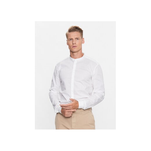 Hugo Koszula 50495086 Biały Extra Slim Fit ze sklepu MODIVO w kategorii Koszule męskie - zdjęcie 168561383
