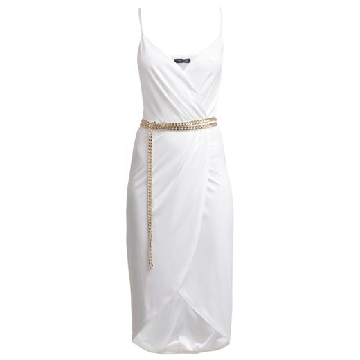 MARCIANO GUESS Sukienka z dżerseju off white zalando szary abstrakcyjne wzory