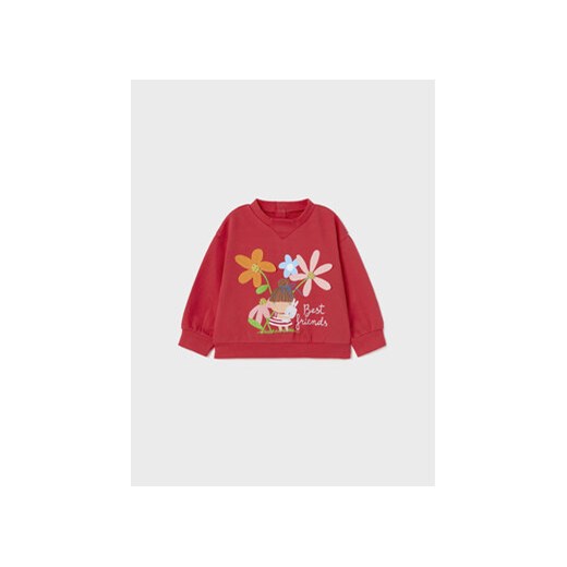 Mayoral Bluza 1406 Czerwony Regular Fit ze sklepu MODIVO w kategorii Bluzy i swetry - zdjęcie 168562050