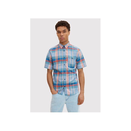 Tom Tailor Koszula 1031045 Niebieski Regular Fit ze sklepu MODIVO w kategorii Koszule męskie - zdjęcie 168562910