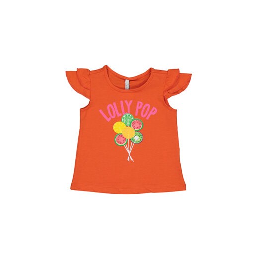 Birba Trybeyond Bluzka 999 64015 00 M Pomarańczowy Regular Fit ze sklepu MODIVO w kategorii Koszulki niemowlęce - zdjęcie 168563344