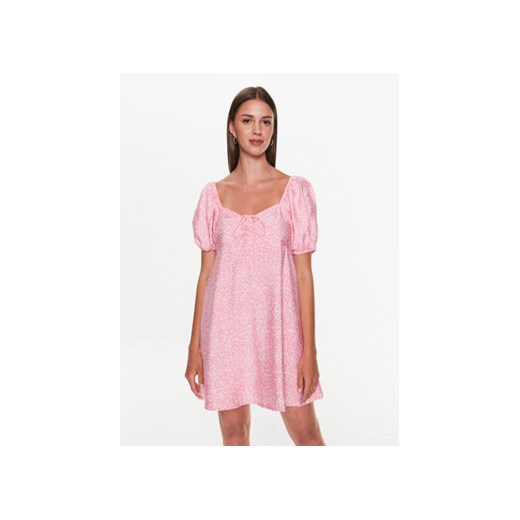 Edited Sukienka codzienna EDT6827002 Różowy A-Line Fit ze sklepu MODIVO w kategorii Sukienki - zdjęcie 168563474
