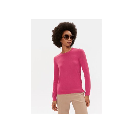 Boss Sweter 50492551 Różowy Regular Fit ze sklepu MODIVO w kategorii Swetry damskie - zdjęcie 168563990