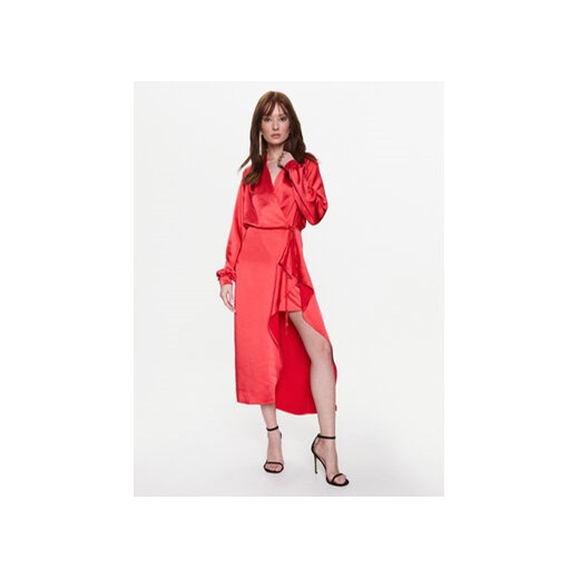 Pinko Sukienka koktajlowa 100295 Z345 Czerwony Regular Fit ze sklepu MODIVO w kategorii Sukienki - zdjęcie 168564602