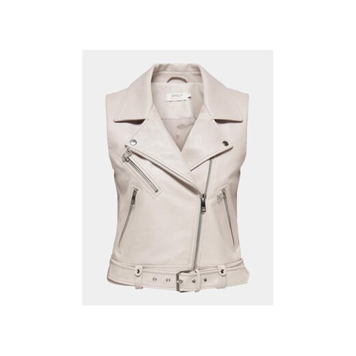 ONLY Kamizelka Vera 15239240 Beżowy Regular Fit M MODIVO