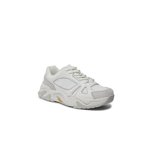Calvin Klein Jeans Sneakersy Vibram Runner Low Mix Nbs Lum YM0YM00880 Biały 44 MODIVO