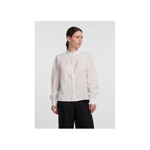 YAS Koszula 26030892 Biały Regular Fit ze sklepu MODIVO w kategorii Koszule damskie - zdjęcie 168565270