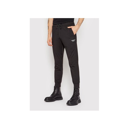 American Eagle Spodnie dresowe 012-1229-4534 Czarny Regular Fit American Eagle S okazja MODIVO