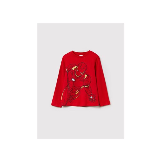 OVS Bluzka MARVEL 1435042 Czerwony Regular Fit ze sklepu MODIVO w kategorii T-shirty chłopięce - zdjęcie 168565910