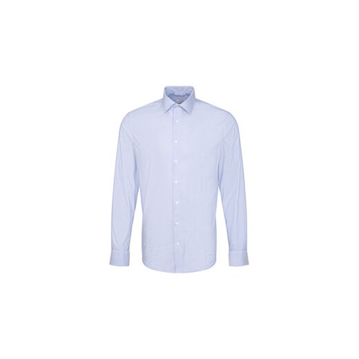 Seidensticker Koszula 01.642140 Niebieski Slim Fit ze sklepu MODIVO w kategorii Koszule męskie - zdjęcie 168566330