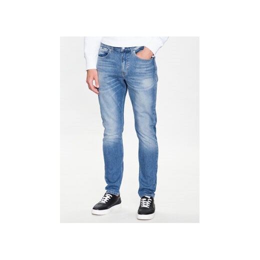 Calvin Klein Jeans Jeansy J30J322796 Niebieski Slim Taper Fit 34_34 okazja MODIVO