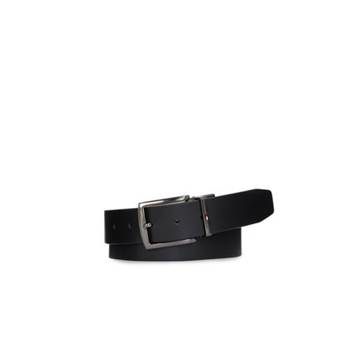 Tommy Hilfiger Pasek Męski Denton Reversible Leather Belt AM0AM11224 Czarny ze sklepu MODIVO w kategorii Paski męskie - zdjęcie 168566510