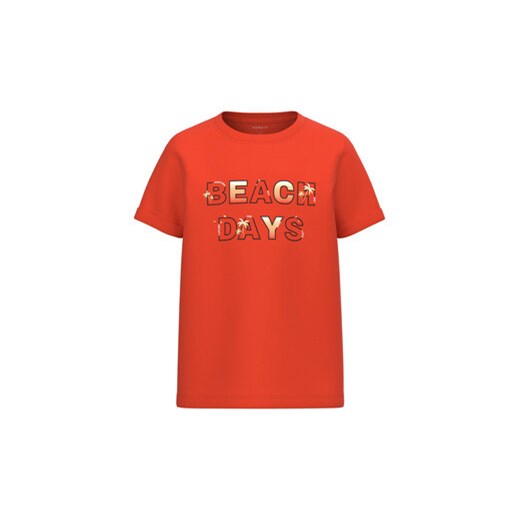 NAME IT T-Shirt 13216892 Pomarańczowy Regular Fit ze sklepu MODIVO w kategorii T-shirty chłopięce - zdjęcie 168566532