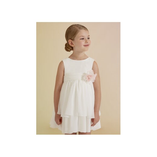 Abel & Lula Sukienka elegancka 5030 Biały ze sklepu MODIVO w kategorii Sukienki dziewczęce - zdjęcie 168566883