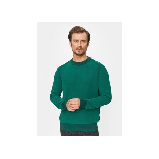Boss Sweter Aquila 50498950 Zielony Regular Fit ze sklepu MODIVO w kategorii Swetry męskie - zdjęcie 168567100