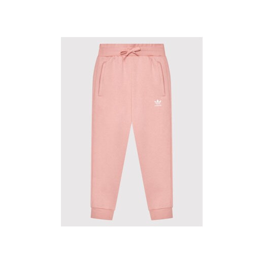 adidas Spodnie dresowe adicolor HD2056 Różowy Regular Fit ze sklepu MODIVO w kategorii Spodnie dziewczęce - zdjęcie 168567402