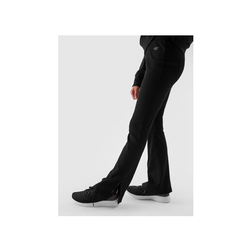 4F Legginsy 4FJAW23TTIGF097 Czarny Slim Fit ze sklepu MODIVO w kategorii Spodnie dziewczęce - zdjęcie 168567410
