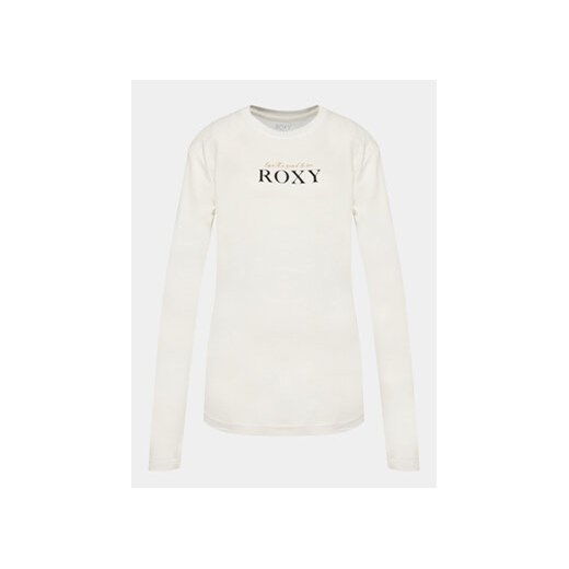 Roxy Bluzka Im From The Atl Tees ERJZT05593 Biały Regular Fit ze sklepu MODIVO w kategorii Bluzki damskie - zdjęcie 168567570