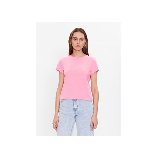 Edited T-Shirt EDT5664008 Różowy Casual Fit ze sklepu MODIVO w kategorii Bluzki damskie - zdjęcie 168567672
