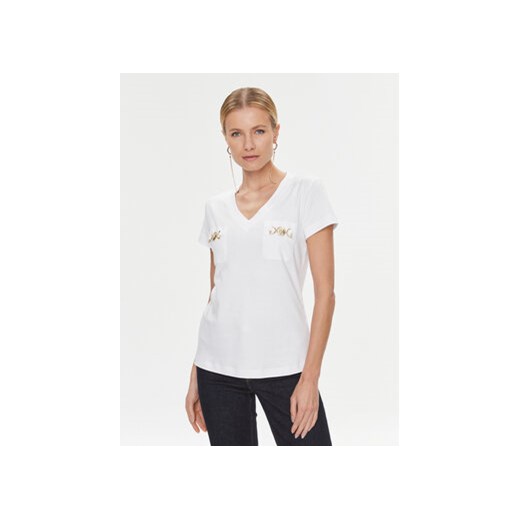 Marciano Guess T-Shirt 4RGP25 6229A Biały Regular Fit ze sklepu MODIVO w kategorii Bluzki damskie - zdjęcie 168567764