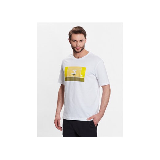 Diadora T-Shirt Match Point 102.179312 Biały Regular Fit ze sklepu MODIVO w kategorii T-shirty męskie - zdjęcie 168567774