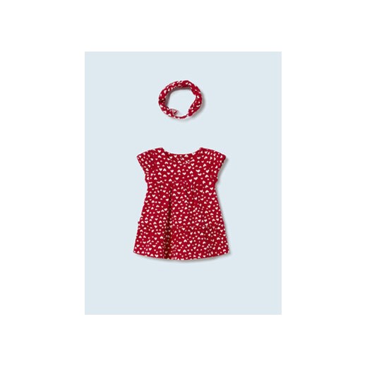 Mayoral Sukienka codzienna 1822 Czerwony ze sklepu MODIVO w kategorii Sukienki niemowlęce - zdjęcie 168567913