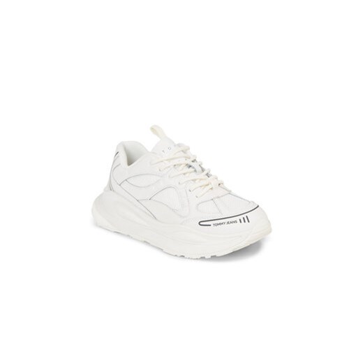 Tommy Jeans Sneakersy Tjw Fur Fashion Runner Lc Wl EN0EN02247 Biały Tommy Jeans 36 wyprzedaż MODIVO