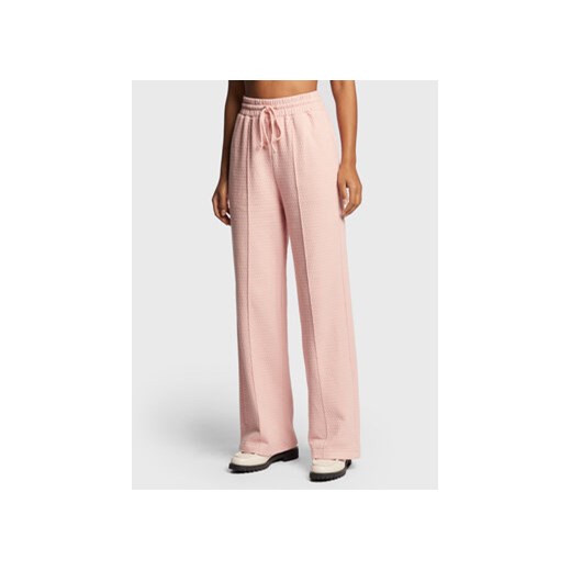 American Vintage Spodnie dresowe Ellan ELLA05AH22 Różowy Loose Fit ze sklepu MODIVO w kategorii Spodnie damskie - zdjęcie 168569301