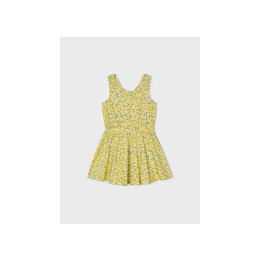 Mayoral Sukienka letnia 3943 Żółty ze sklepu MODIVO w kategorii Sukienki dziewczęce - zdjęcie 168569552