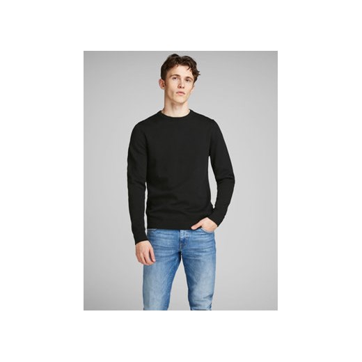 Jack&Jones Sweter Basic 12137190 Czarny Regular Fit ze sklepu MODIVO w kategorii Swetry męskie - zdjęcie 168569572