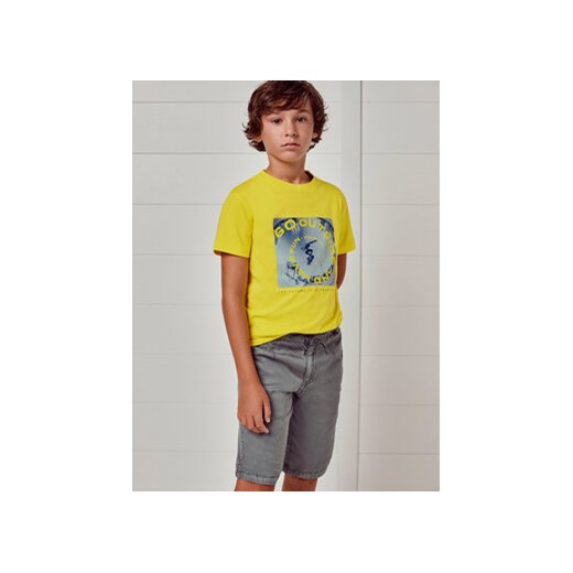 Mayoral Szorty materiałowe 6209 Szary Regular Fit ze sklepu MODIVO w kategorii T-shirty chłopięce - zdjęcie 168569612