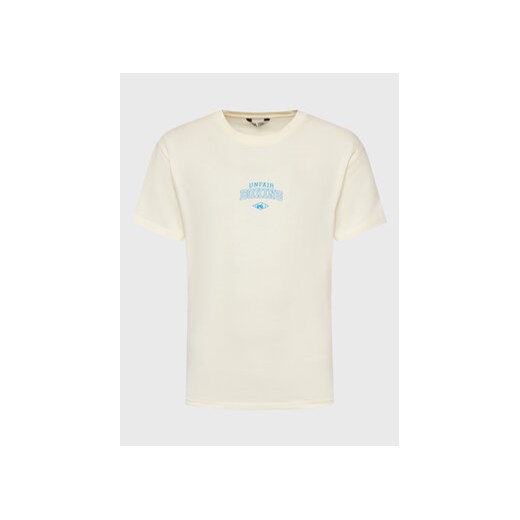 Unfair Athletics T-Shirt UNFR23-007 Beżowy Regular Fit ze sklepu MODIVO w kategorii T-shirty męskie - zdjęcie 168569822