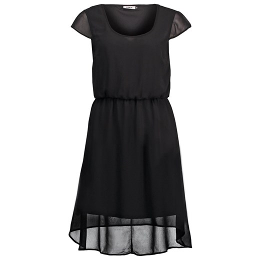 ONLY BRIAS  Sukienka koszulowa black zalando czarny abstrakcyjne wzory