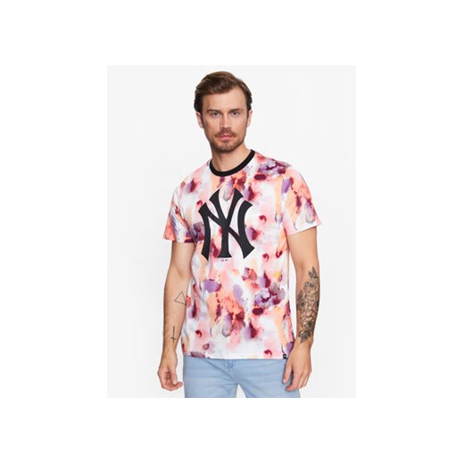 47 Brand T-Shirt New York Yankees Day Glow Repeat 47 Echo Tee Kolorowy Regular Fit ze sklepu MODIVO w kategorii T-shirty męskie - zdjęcie 168570530