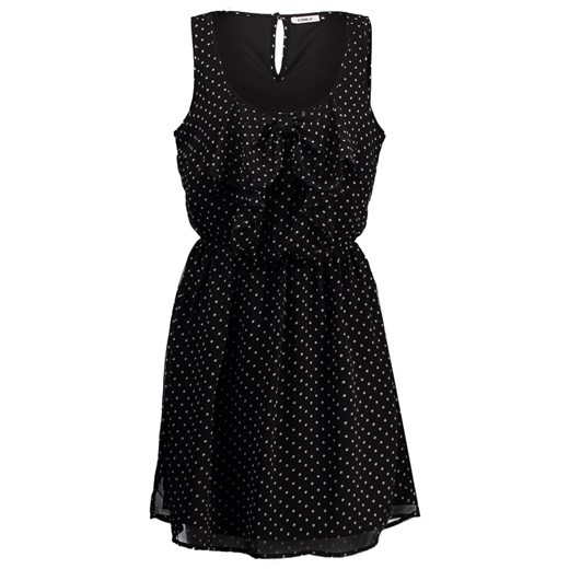 ONLY ONLDOT JORDAN Sukienka koszulowa black zalando czarny abstrakcyjne wzory