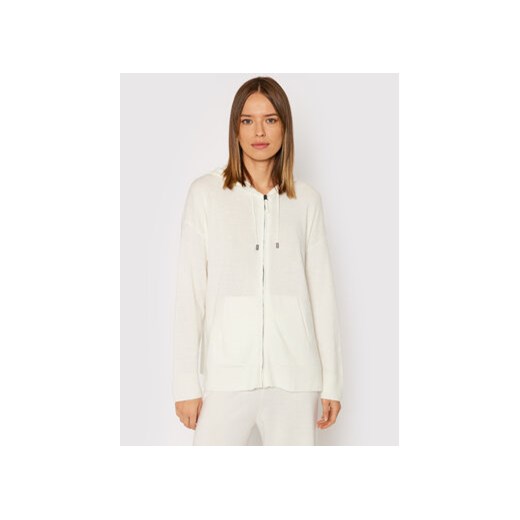 United Colors Of Benetton Bluza 1035D5006 Écru Regular Fit United Colors Of Benetton XL wyprzedaż MODIVO