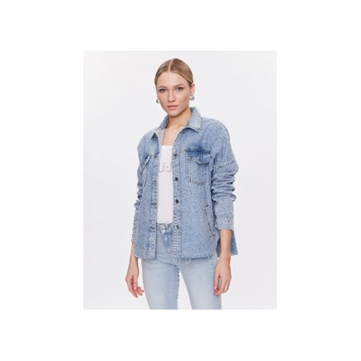 Liu Jo Kurtka jeansowa UA3096 D4785 Niebieski Regular Fit Liu Jo XL promocja MODIVO