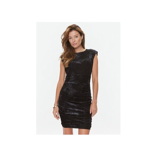 Guess Sukienka codzienna Belinda W3BK47 KBXP0 Czarny Slim Fit ze sklepu MODIVO w kategorii Sukienki - zdjęcie 168571230