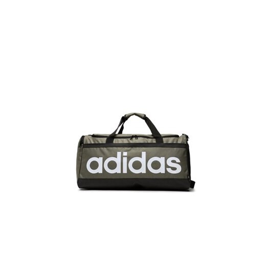 adidas Torba Linear Duffel M HR5350 Zielony ze sklepu MODIVO w kategorii Torby sportowe - zdjęcie 168571300